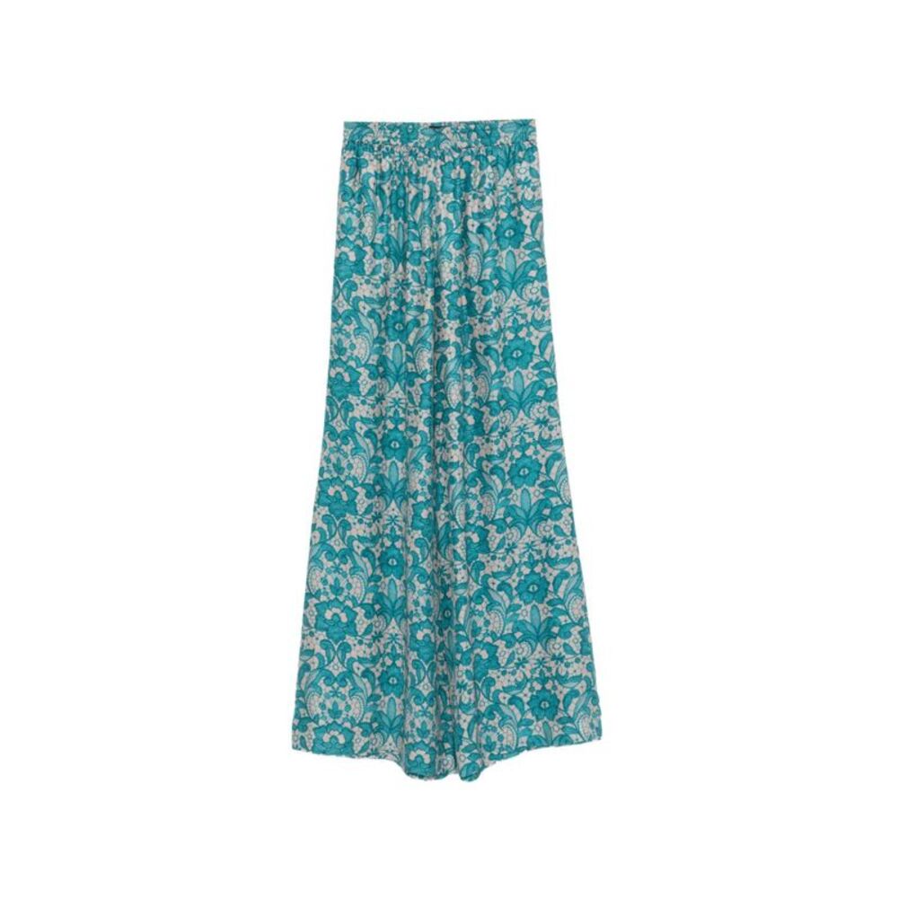 Gianluca Capannolo Women's Antonia Printed Silk Trousers